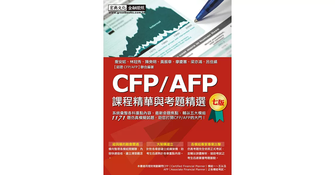 CFP/AFP課程精華與考題精選(增修訂六版) | 拾書所