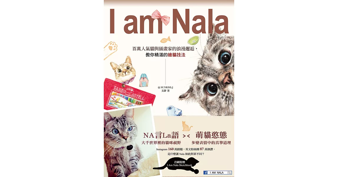 I Am Nala：百萬人氣貓與插畫家的浪漫邂逅，教你精湛的繪貓技法 | 拾書所
