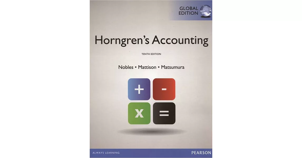 Horngren’s Accounting (GE)10版