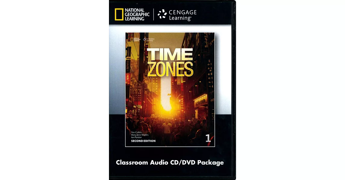 Time Zones 2/e (1) Classroom Audio CDs/2片 and DVD/1片