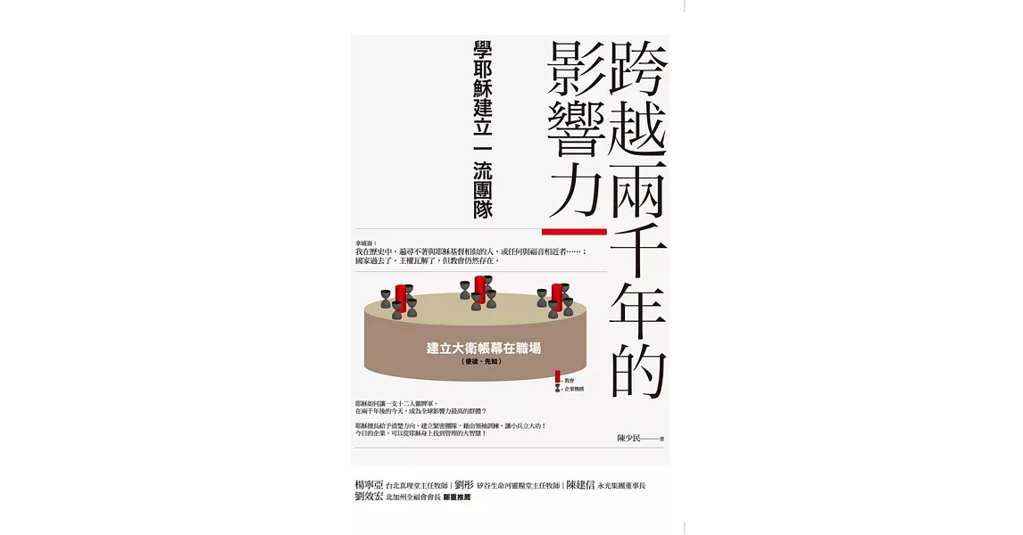 跨越兩千年的影響力：學耶穌建立一流團隊 | 拾書所