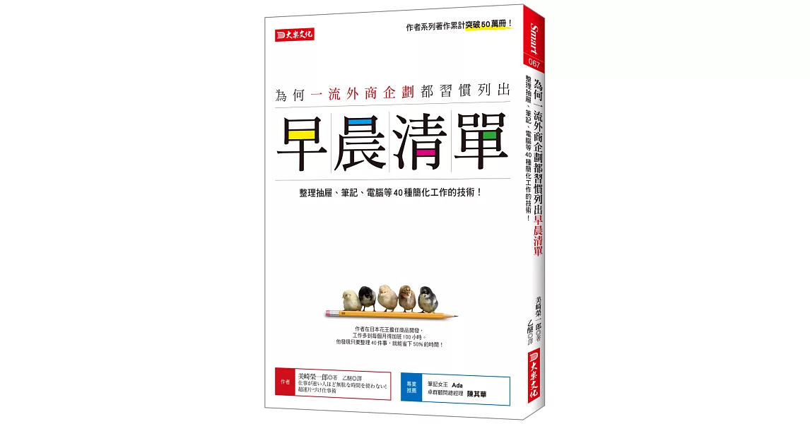 為何一流外商企劃都習慣列出 早晨清單：整理抽屜、筆記、電腦等40種簡化工作的技術！ | 拾書所