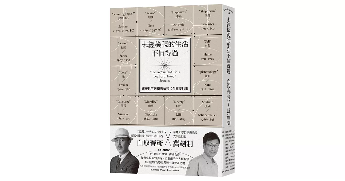 未經檢視的生活不值得過：跟著世界哲學家檢視12件重要的事 | 拾書所