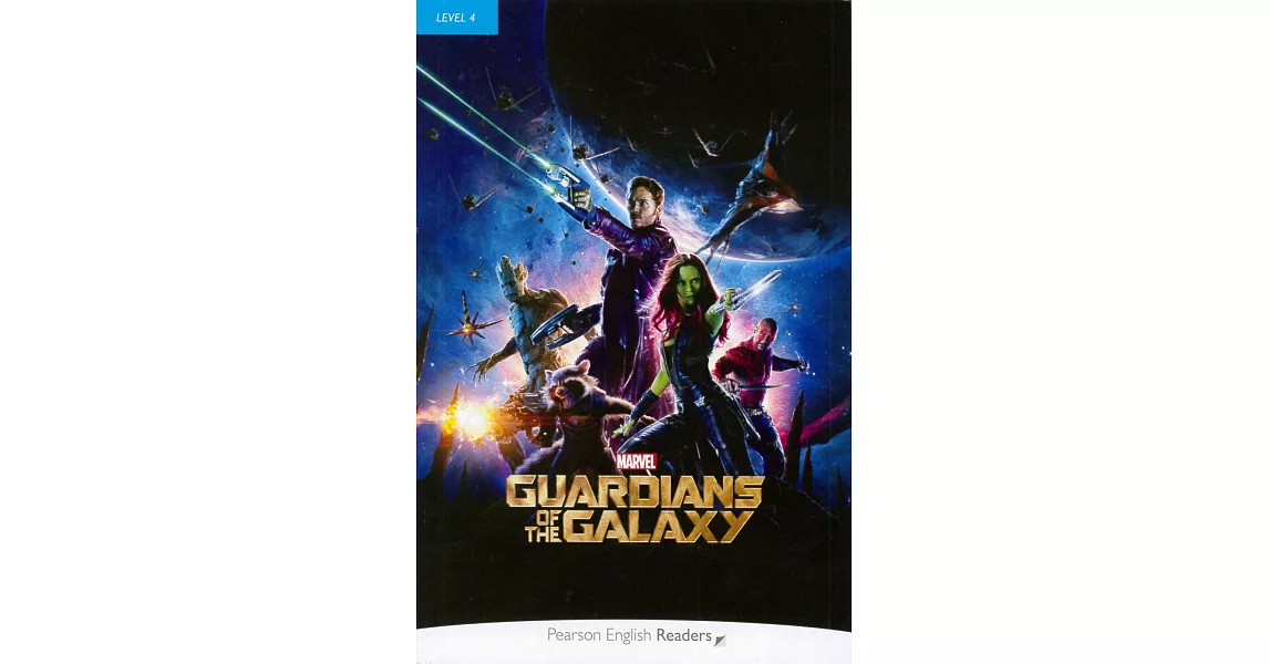 Pearson English Readers Level 4:  Marvel’s Guardians of the Galaxy with MP3 Audio CD/1片 | 拾書所