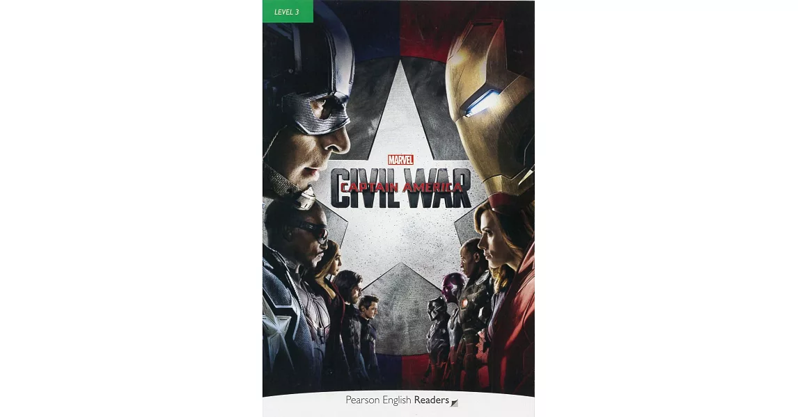 Pearson English Readers Level 3: Marvel’s Captain America: Civil War | 拾書所