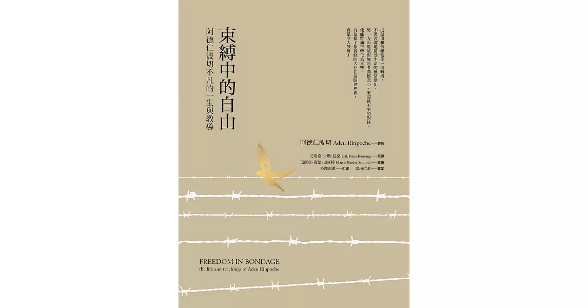 束縛中的自由：阿德仁波切不凡的一生與教導 | 拾書所