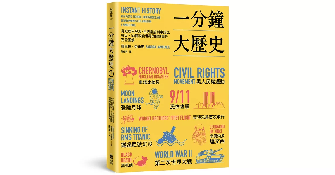 一分鐘大歷史：從地理大發現、世紀瘟疫到車諾比核災，160個改變世界的關鍵事件完全圖解 | 拾書所