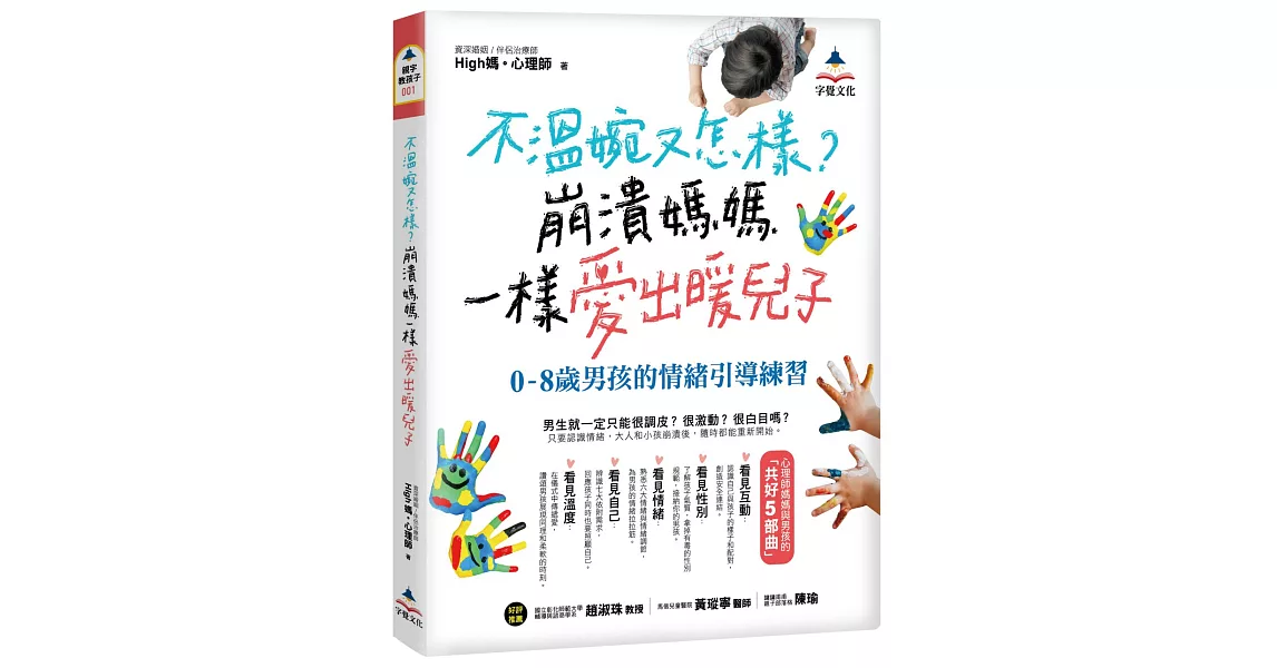 不溫婉又怎樣？崩潰媽媽一樣愛出暖兒子：0-8歲男孩的情緒引導練習 | 拾書所