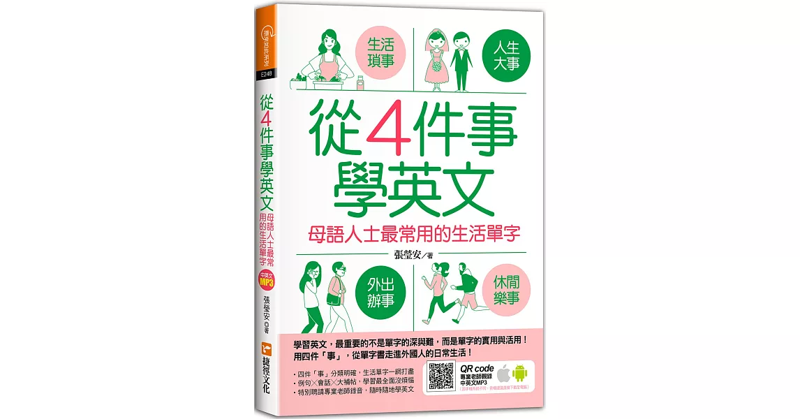 從4件事學英文：母語人士最常用的生活單字 | 拾書所