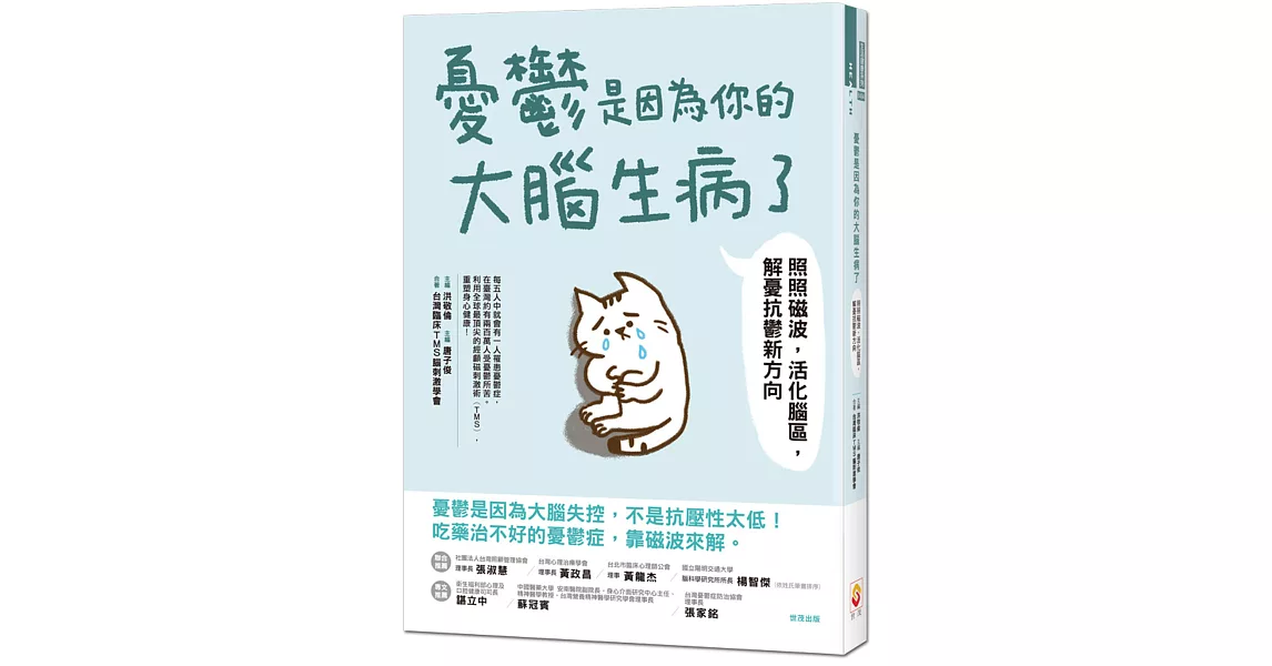 憂鬱是因為你的大腦生病了：照照磁波，活化腦區，解憂抗鬱新方向 | 拾書所