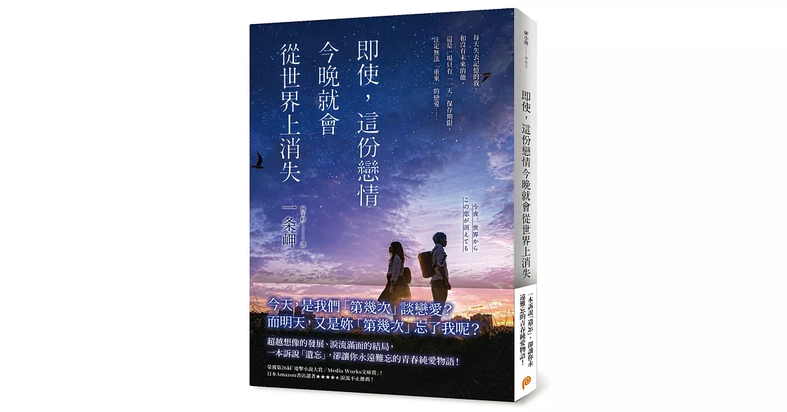 即使，這份戀情今晚就會從世界上消失 | 拾書所