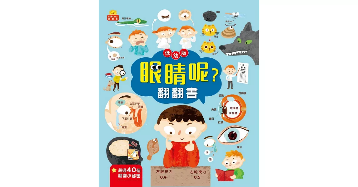 眼睛呢？翻翻書 | 拾書所