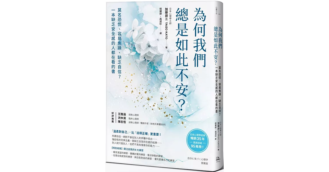 為何我們總是如此不安？：莫名恐慌、容易焦躁、缺乏自信？一本缺乏安全感的人都在看的書（三版） | 拾書所