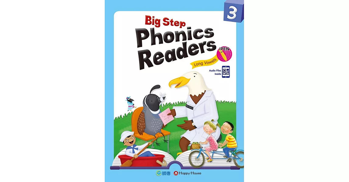 Big Step Phonics Readers 3(附全書音檔 QR CODE) (支援iPEN點讀筆) | 拾書所