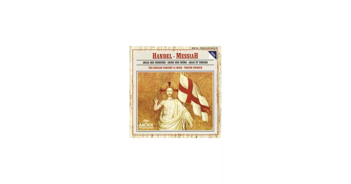 Handel: Messiah Arias & Choruses / Pinnock, English Concert