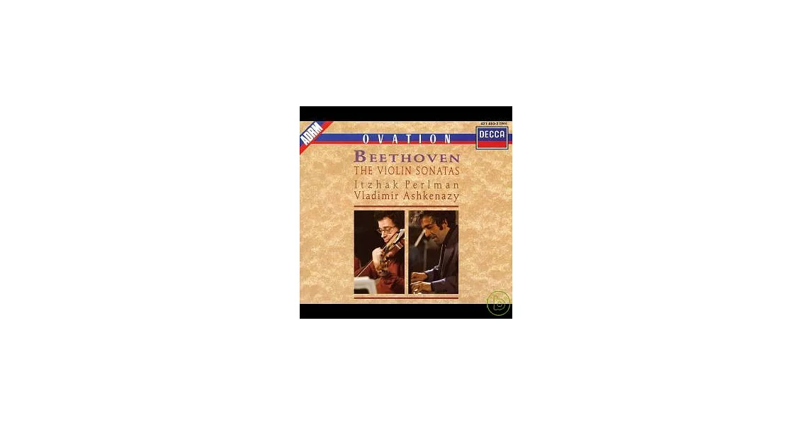 貝多芬：小提琴奏鳴曲全集 (4 CDs) / 帕爾曼 & 阿胥肯納吉