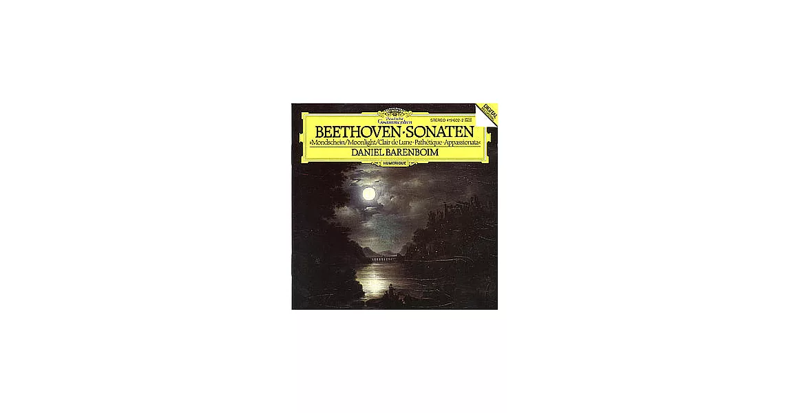 Beethoven: Piano Sonaten Nr.8, 14, 23 / Barenboim