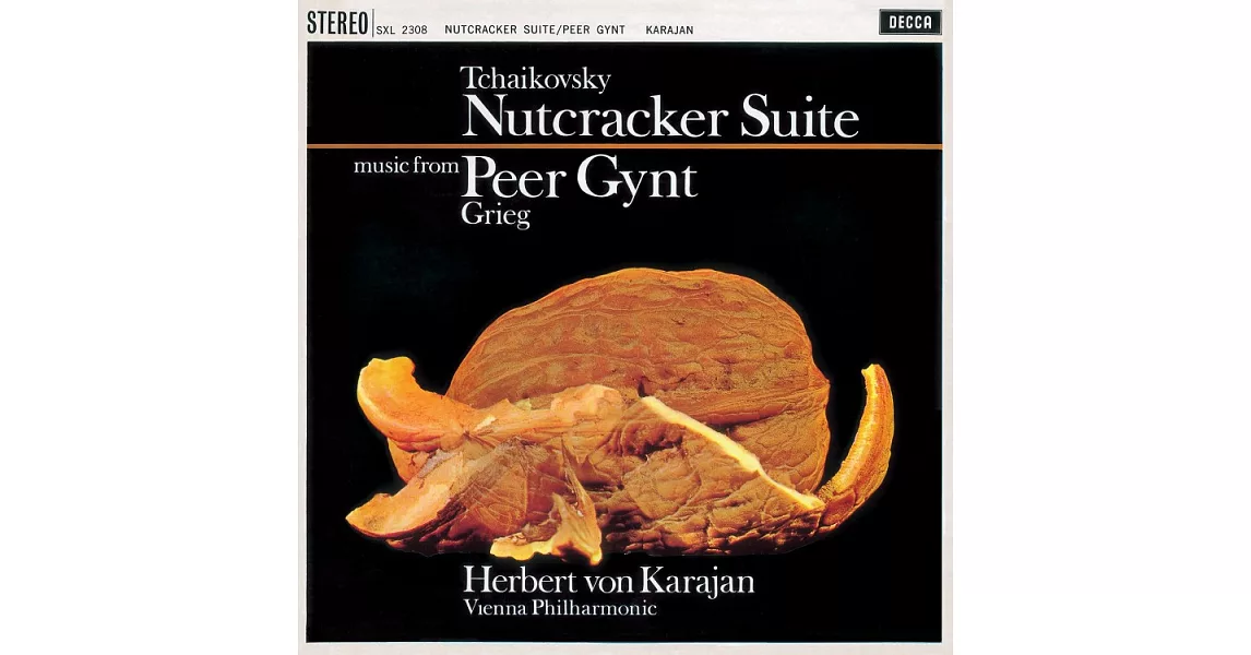 TCHAIKOVSKY: NUTCRACKER SUITE, GRIEG: PEER GYNT (excerpts) / Herbert von Karajan / Vienna Philharmonic (Vinyl)