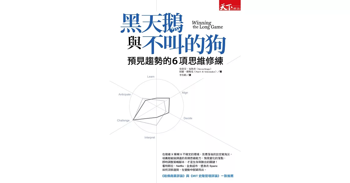 黑天鵝與不叫的狗：預見趨勢的6項思維修練 (電子書) | 拾書所