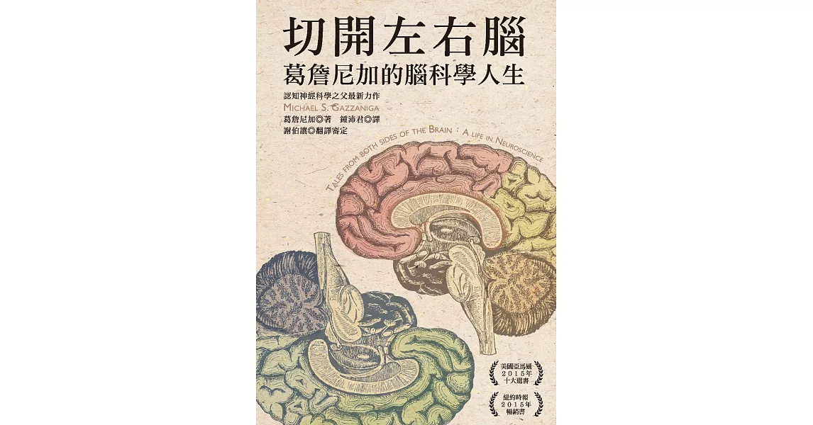 切開左右腦：葛詹尼加的腦科學人生 (電子書) | 拾書所