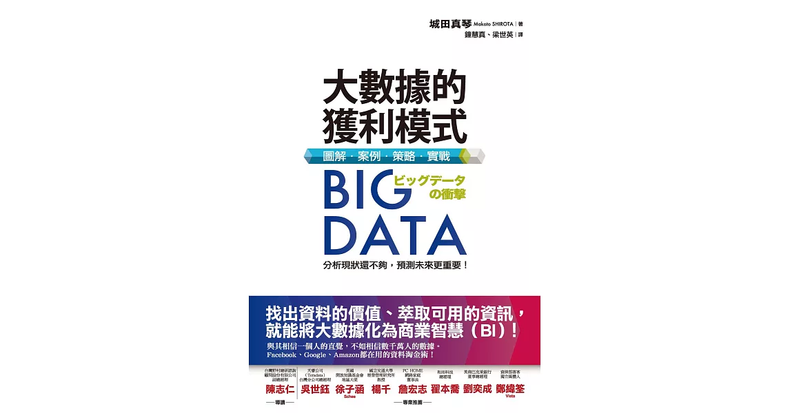 Big Data大數據的獲利模式：圖解．案例．策略．實戰 (電子書) | 拾書所