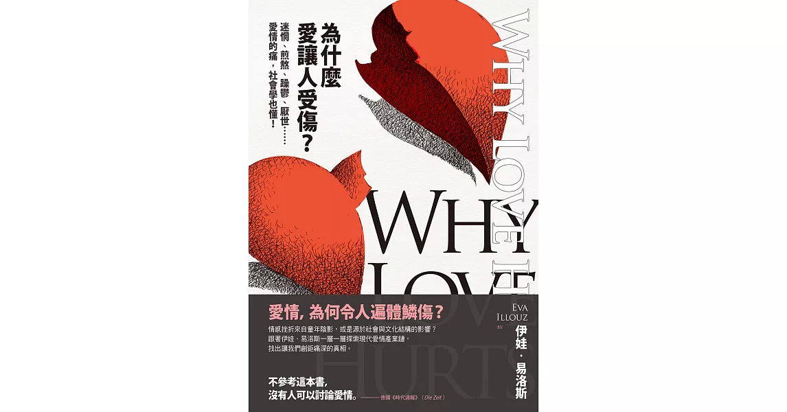 為什麼愛讓人受傷？：迷惘、煎熬、躁鬱、厭世……愛情的痛，社會學也懂！ (電子書) | 拾書所