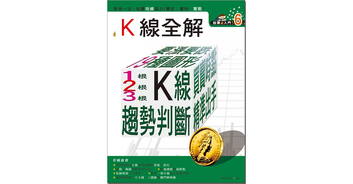 股票超入門(6):K線全解:一步一步，1根、2根、3根k線的學習，就能了解行情趨勢。 (電子書) | 拾書所