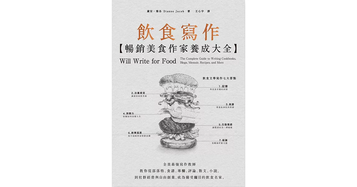 飲食寫作【暢銷美食作家養成大全】 (電子書) | 拾書所