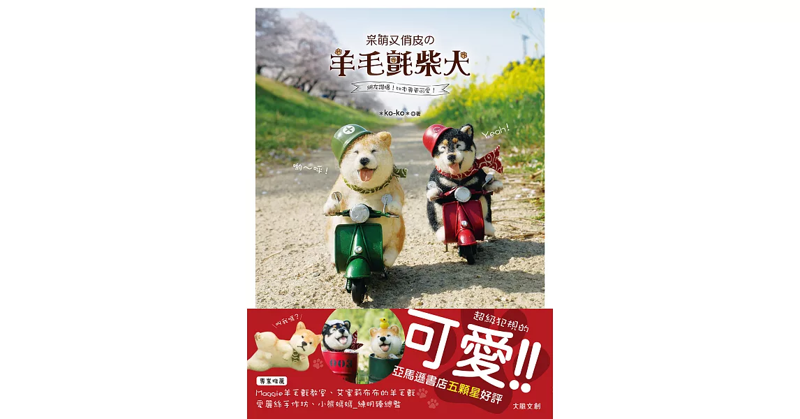 網友讚爆！比本尊更可愛！ 呆萌又俏皮の羊毛氈柴犬 (電子書) | 拾書所