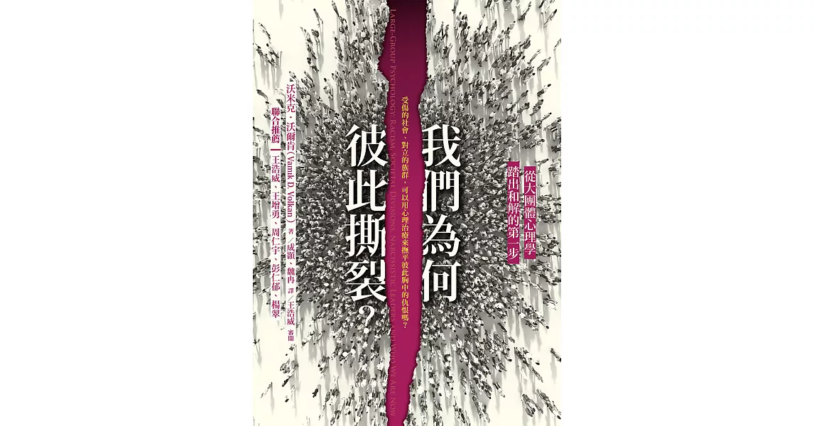 我們為何彼此撕裂？：從大團體心理學踏出和解的第一步 (電子書) | 拾書所