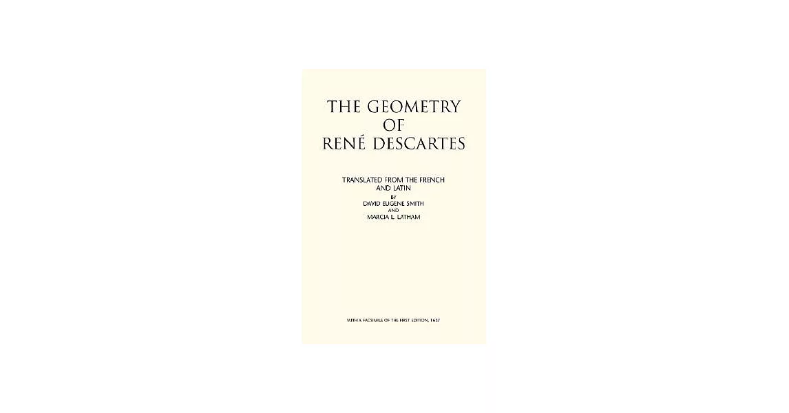 The Geometry of Rene Descartes | 拾書所