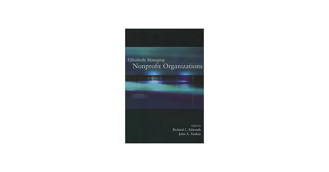 Effectively Managing Nonprofit Organizations | 拾書所