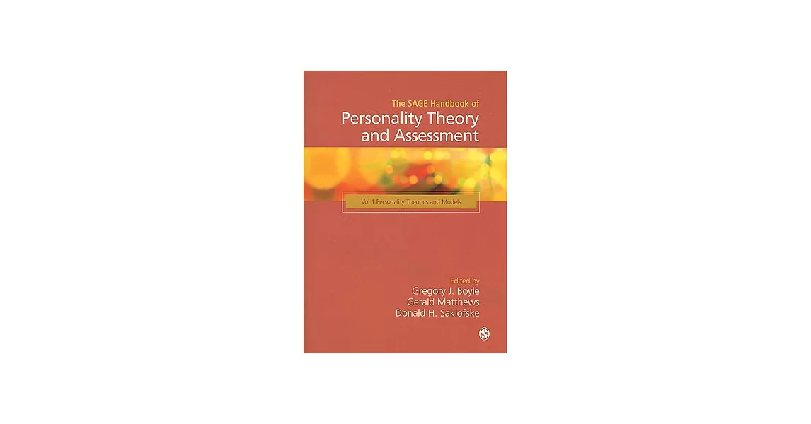 The Sage Handbook of Personality Theory and Assessment: Volume 1, Personality Theories and Models | 拾書所