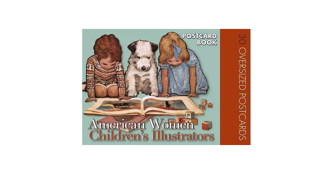 American Women Childrens Illustrators Postcard Book: 30 Oversized Postcards | 拾書所