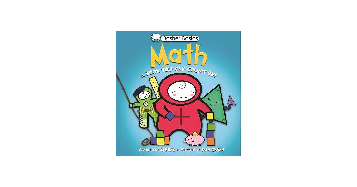 博客來-Basher Basics: Math: A Book You Can Count on [With Poster]