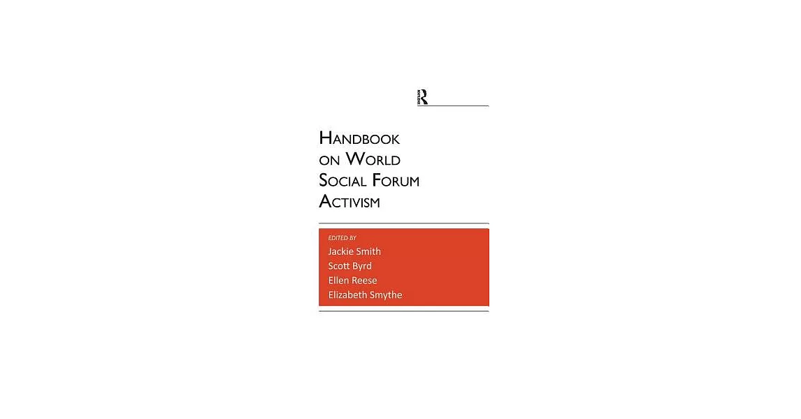 Handbook on World Social Forum Activism | 拾書所