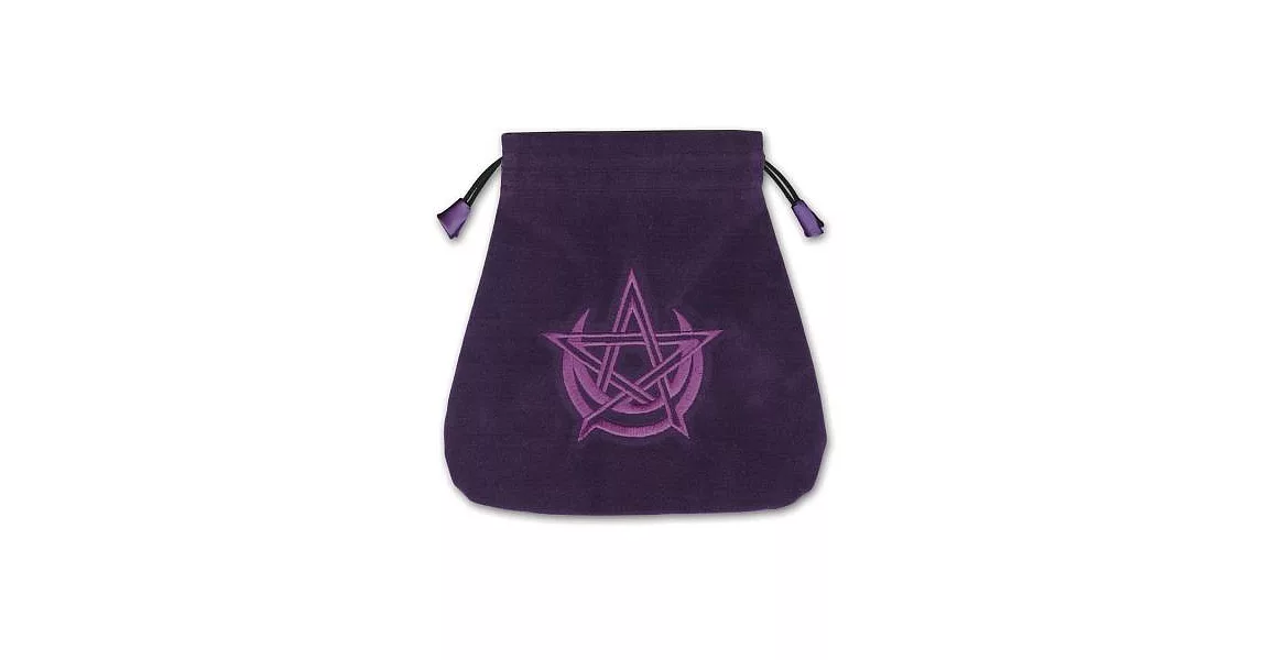 Pagan Moon Velvet Tarot Bag | 拾書所