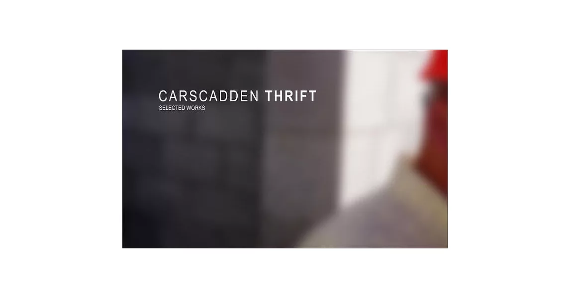 Carscadden Thrift: Selected Projects | 拾書所