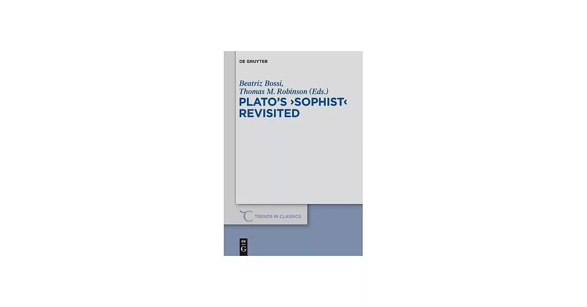 Plato’s ＂sophist＂ Revisited | 拾書所