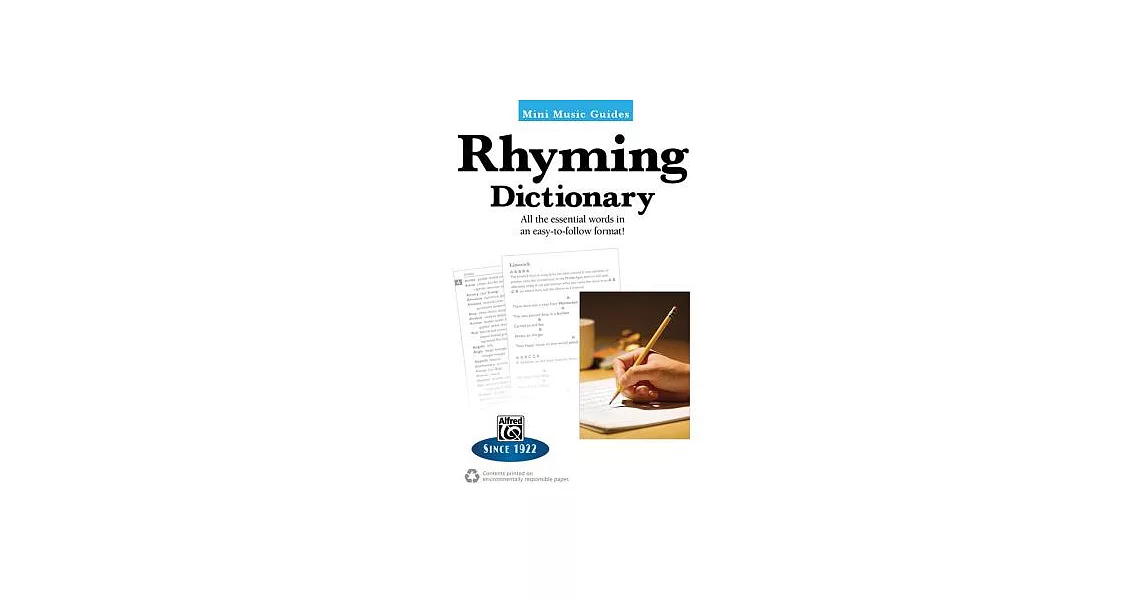 Rhyming Dictionary: All the essential words in an easy-to-follow format! | 拾書所
