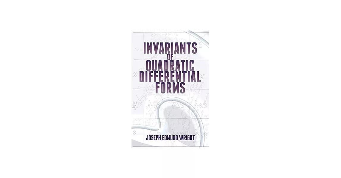 Invariants of Quadratic Differential Forms | 拾書所