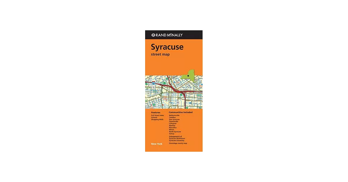 Rand McNally Syracuse Street Map | 拾書所