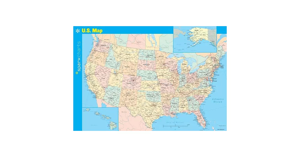 Sparkcharts U.S. Map | 拾書所