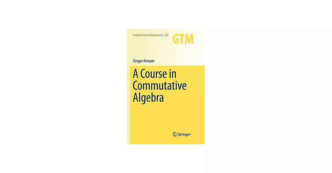 A Course in Commutative Algebra | 拾書所