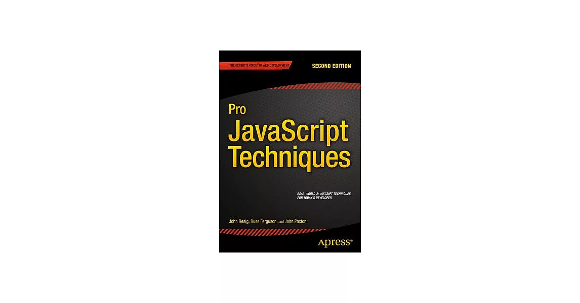 博客來-Pro Javascript Techniques