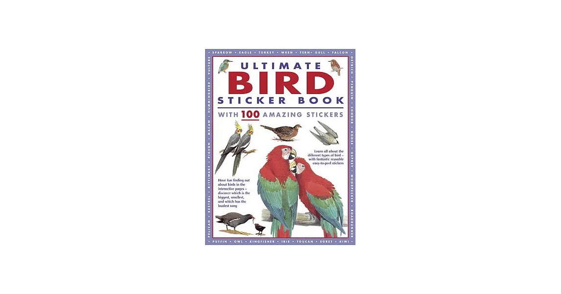 Ultimate Bird Sticker Book: With 100 Amazing Stickers | 拾書所