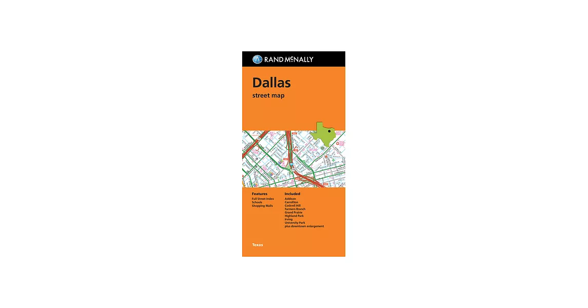 Rand McNally Dallas Street Map | 拾書所