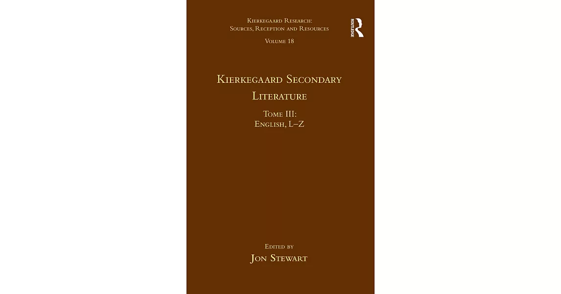 Kierkegaard Secondary Literature: English, L-Z | 拾書所