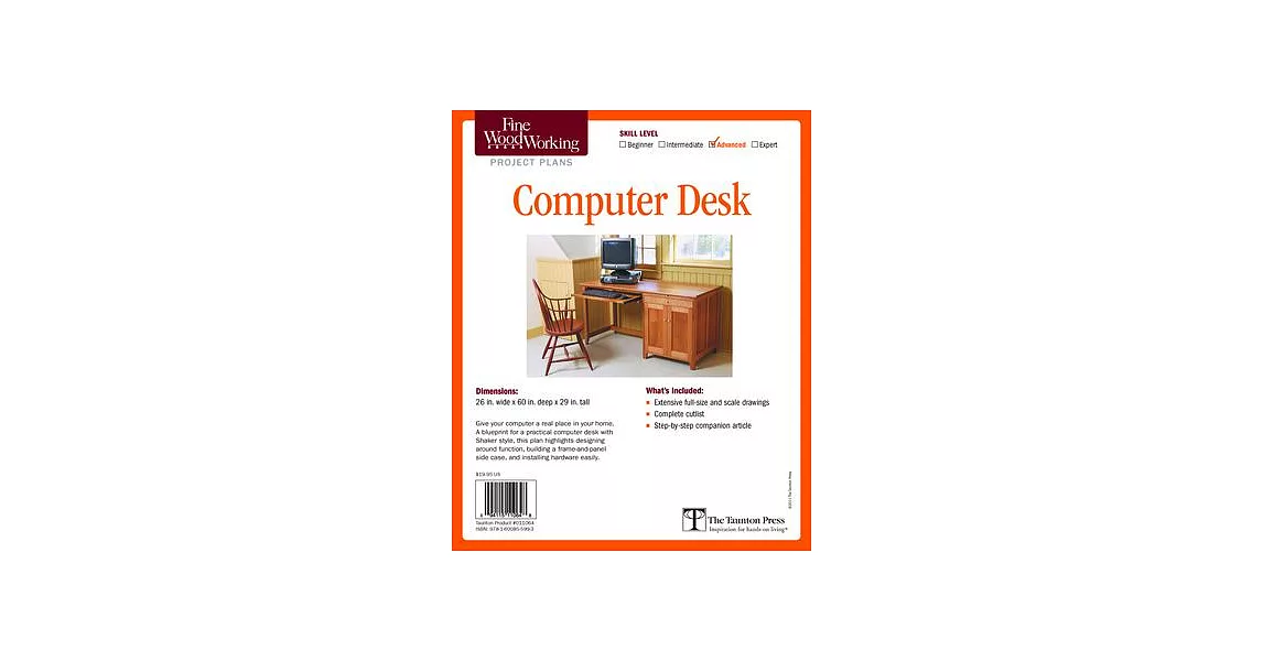 Fine Woodworking’s Computer Desk Plan | 拾書所