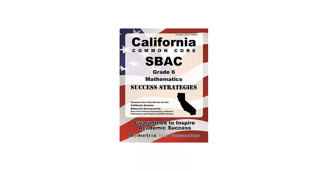 博客來-California Common Core Sbac Grade 6 Mathematics Success Strategies ...